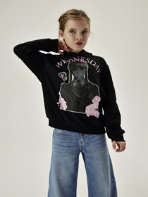 NAME IT Wednesday Sweatshirt Ada Black